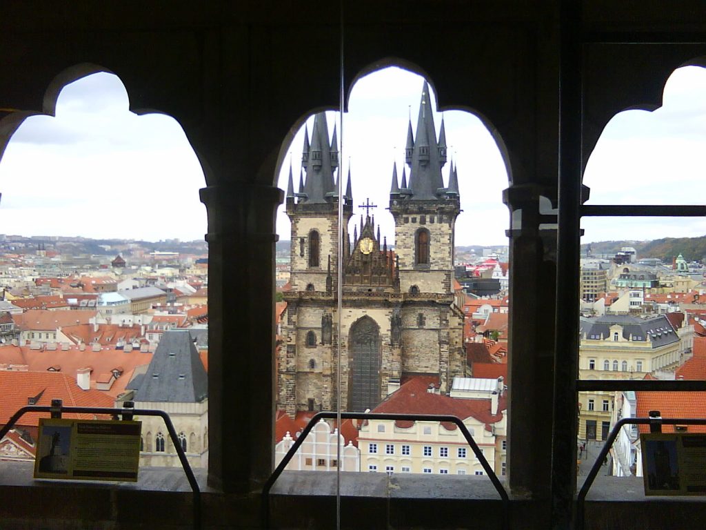 Klementinum, Praha, výhled praha, Týnský Chrám