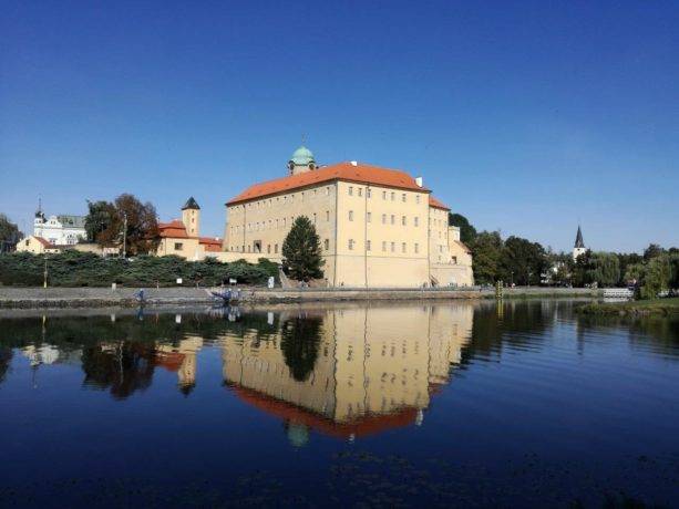 Poděbrady, lázně, galerie, kolonáda