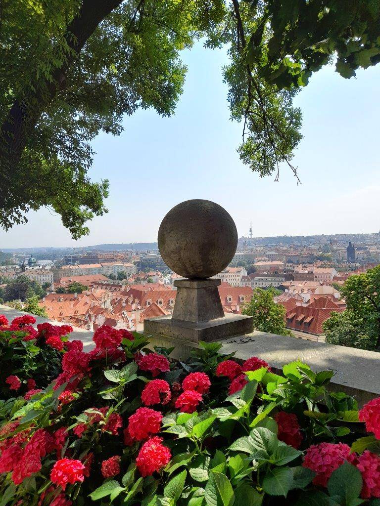 zahrada Na valech, Pražský hrad, Praha, Plečnik